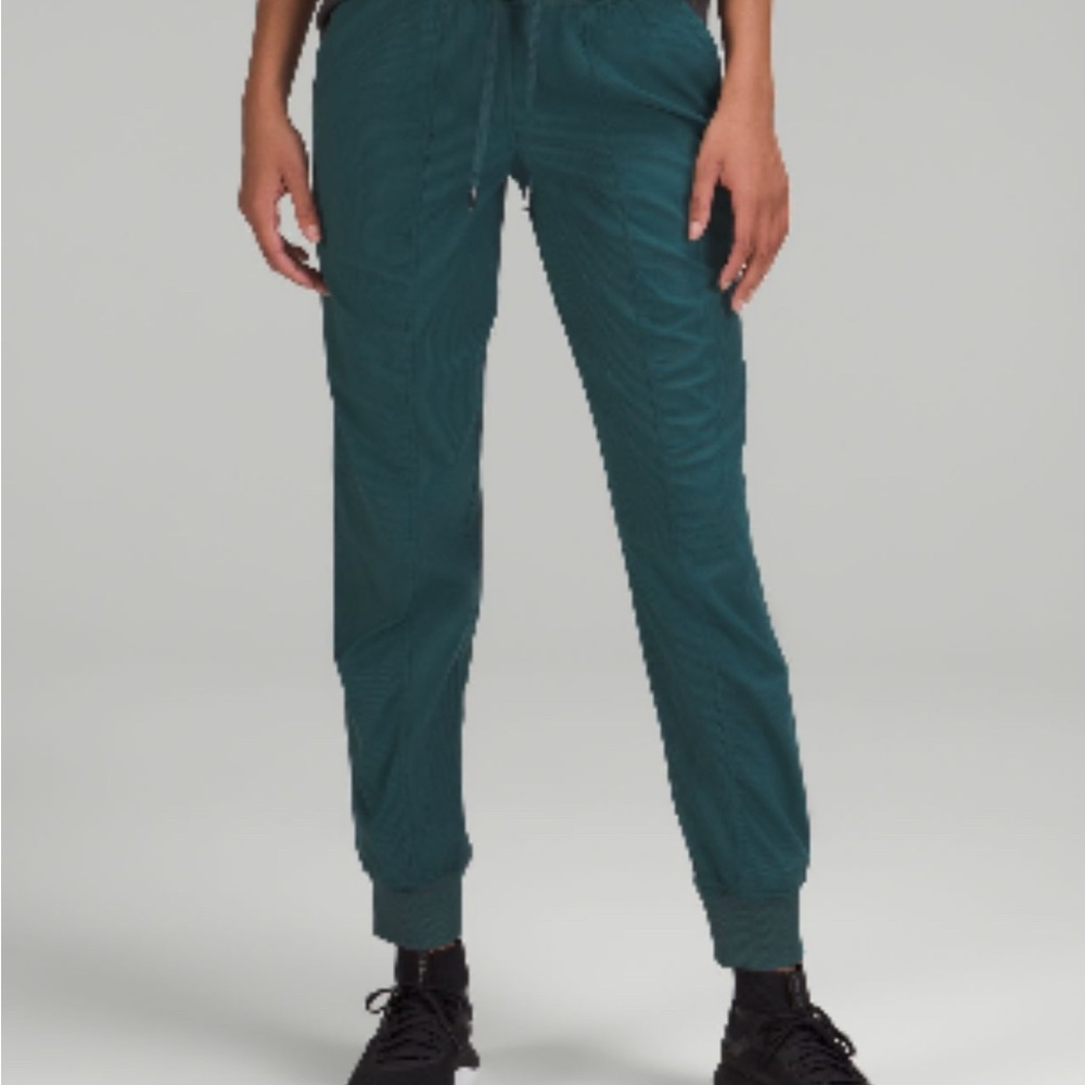 Lululemon joggers in dark green